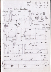 Plans for my chest from my little green project book