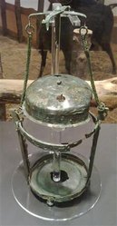 An intact Roman lantern made of bronze, believed by experts to be the only one of its kind in Britain, has been unearthed in a field by a metal-detecting enthusiast