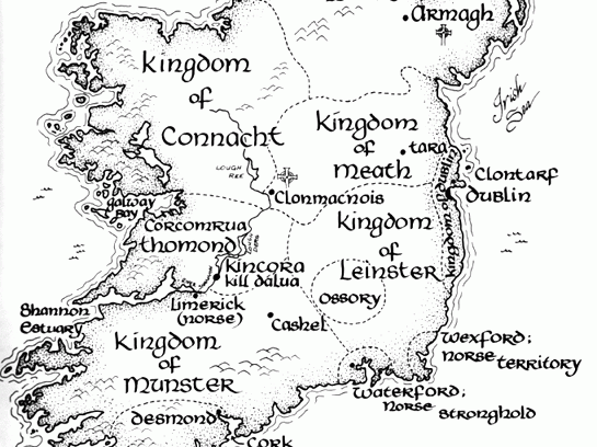 Llywellyn Ireland Map